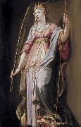 unknow artist St. Margaret of Antioch Sweden oil painting artist